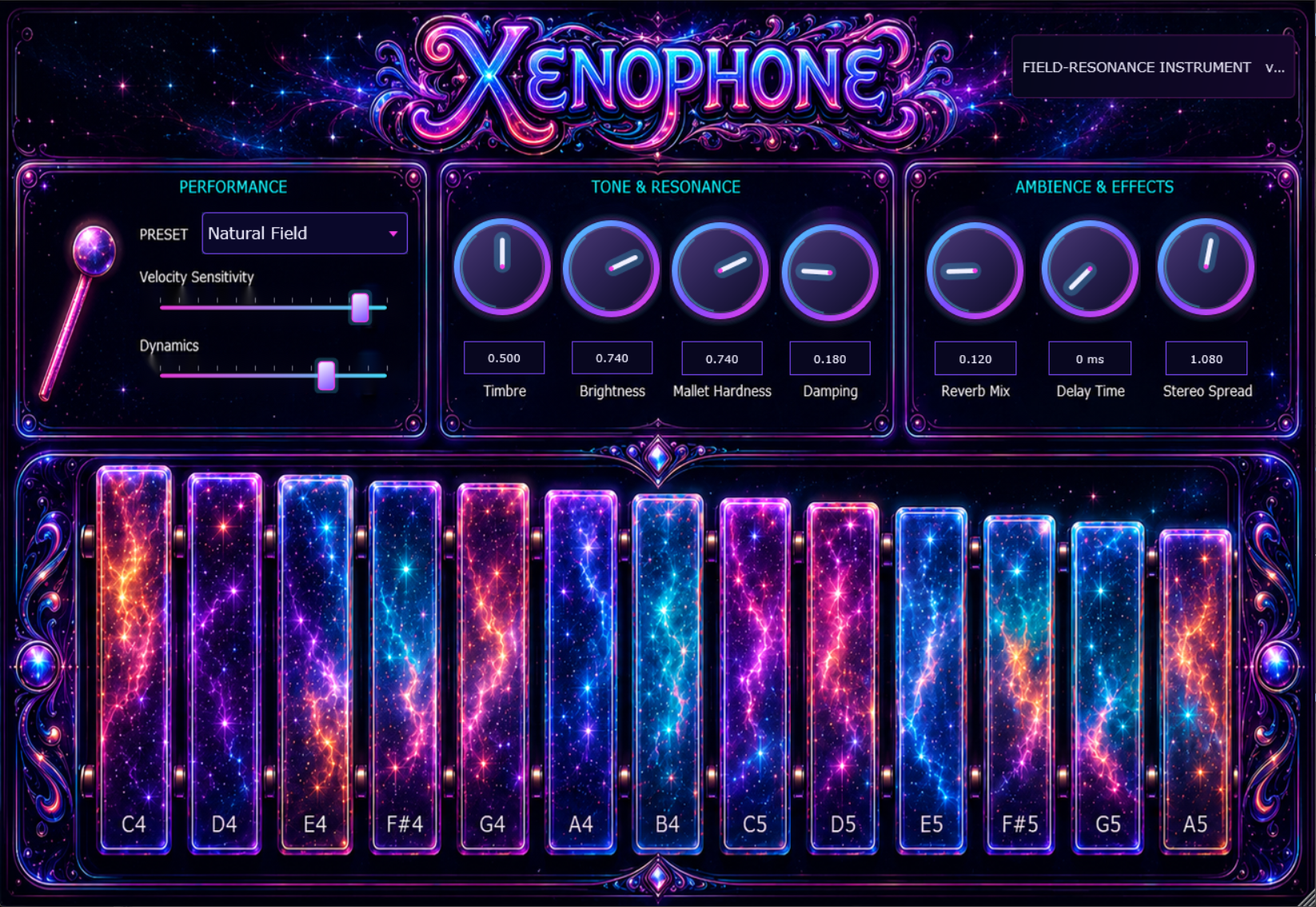 XenoPhone interface